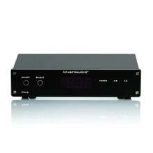 New FX-Audio PW-6 HiFi Amplifiers Speaker Converter 2 in 1 out Remote control 1 in 2 out Convenient Comparison With Power Supply