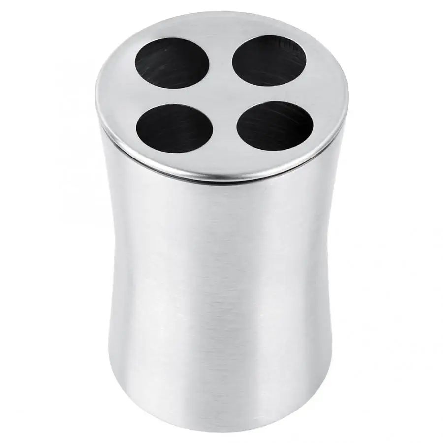 

Toothpaste Holder Multi-purpose Stainless Steel Bathroom Toothbrush Toothpaste Holder Stand Holder