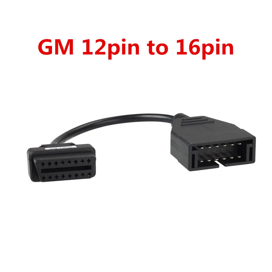 Новейший OBD/OBD2 разъем для G M 12 Pin адаптер для 16Pin диагностический кабель G-M 12 Pin для G-M транспортных средств