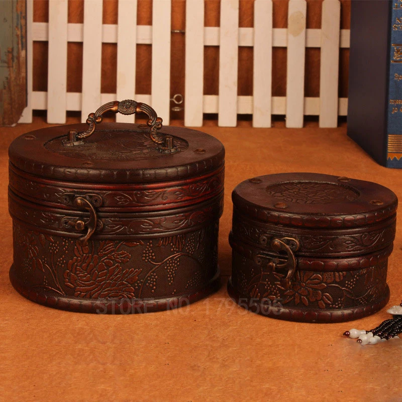 2 unids joyería antigua caja de regalo de almacenamiento Paquetes madera retro almacenamiento princesa europea de madera cosmética organizador 2 unids joyería antigua caja de regalo de almacenamiento Paquetes madera retro almacenamiento princesa europea de madera cosmética organizador