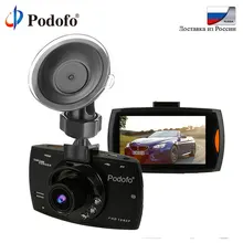 Podofo Автомобильная камера G30 Full HD 1080 P Автомобильный dvr рекордер Обнаружение движения ночное видение g-сенсор регистратор петля запись Dashcam