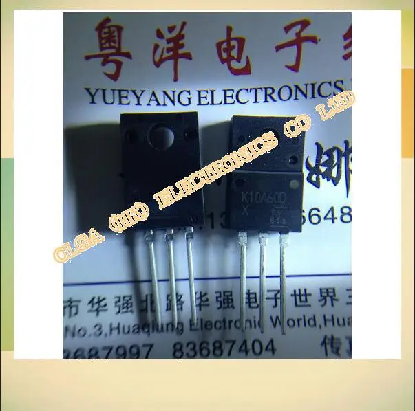 100% K10A60D TK10A60D imported original TO 220F MOSFET-in Integrated ...