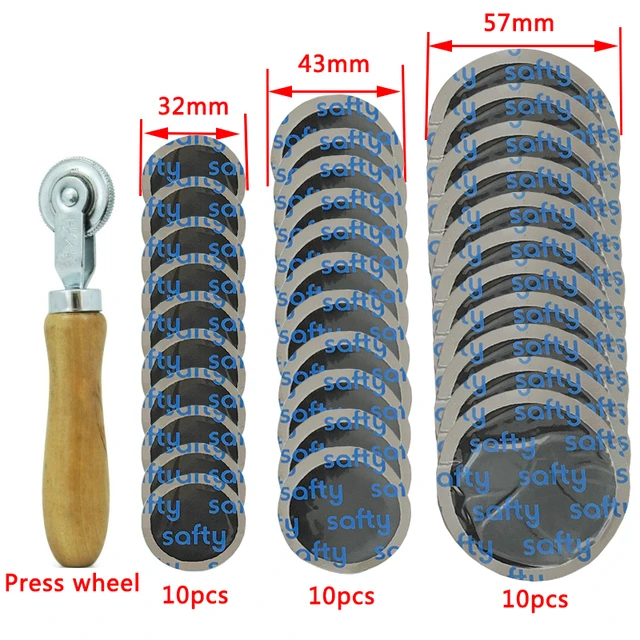 Kit de réparation des pneus de voiture Rouleau rouleau Patch auto moto avec  manche en bois de réparation de roue - Chine Rouleau de patch de pneus, tube