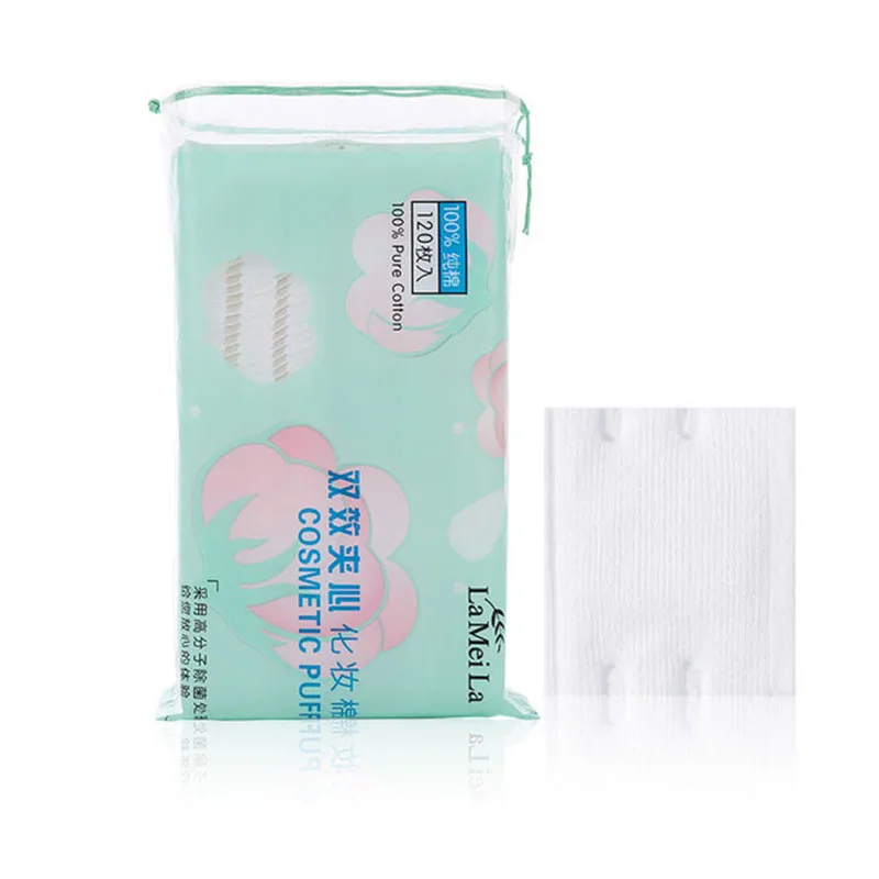 

Cotton cotton double-sided double-effect makeup moisturizing cleansing beauty tools 120pcs