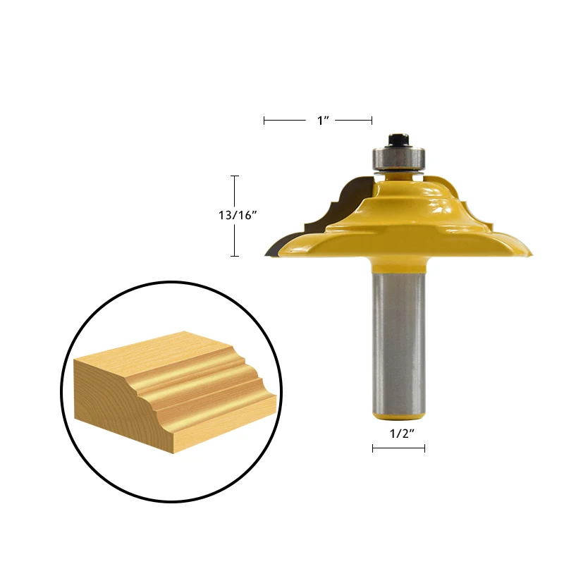 XCAN 1/2 хвостовик Ogee фрезы для двери край литья фрезы древесины фрезы