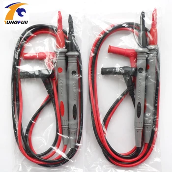 

Tungfull Multimetros Multimeter Test Leads Probes Cooper Wires Test Lead Wire Probe Cable For AC DC LCD Digital Multimeters