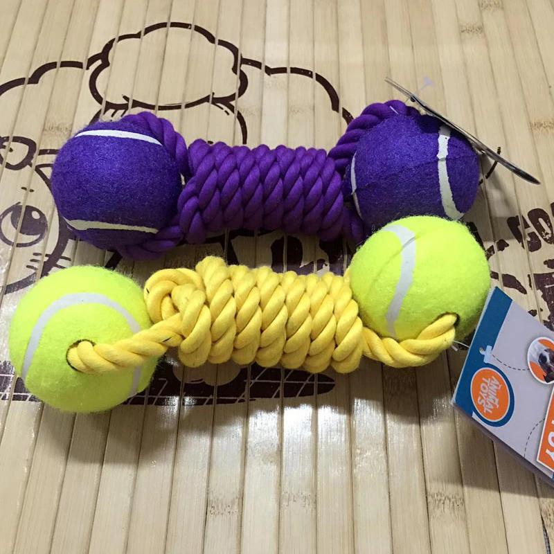Small Dogs Toys Bite Resistant Puppy Ball Chew Toy For Dogs Pets