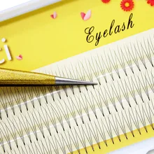 Kimcci 120 пряди натуральные 3D индивидуальное наращивание ресниц прививка мягкая норка ресницы макияж Черные Накладные ресницы