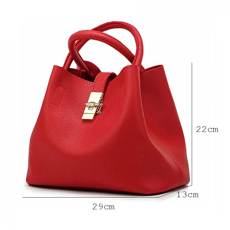 

JIULIN- HOT Vintage Woman's Handbags Famous Fashion Brand Candy Shoulder Bags Ladies Totes Simple Trapeze Woman Messenger Bag