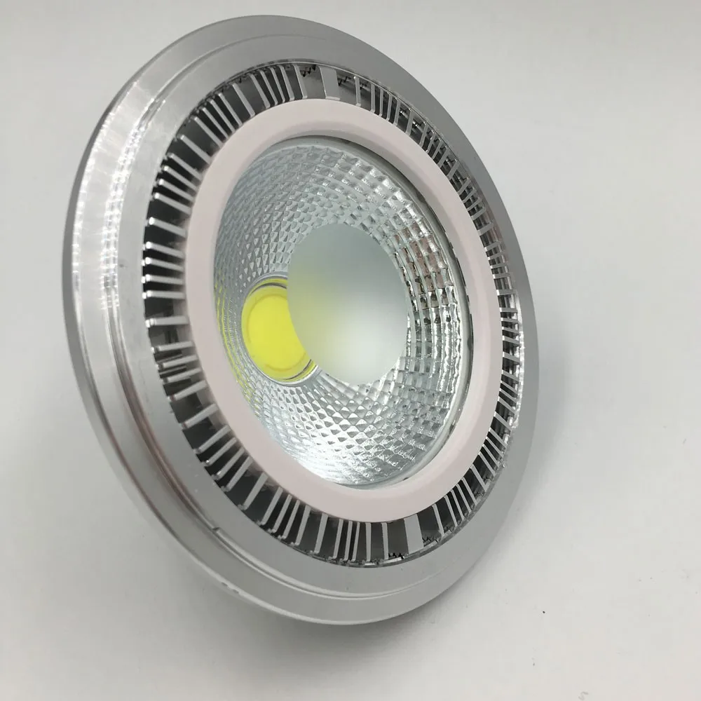 AR111 18W cob Светодиодная лампа 7W G53 лампа 9 Вт 12 Вт G53 светодиодный 110-240V 15W ar111 светодиодный светодиодные лампы ar 111 светодиодный светильник с GU10 база