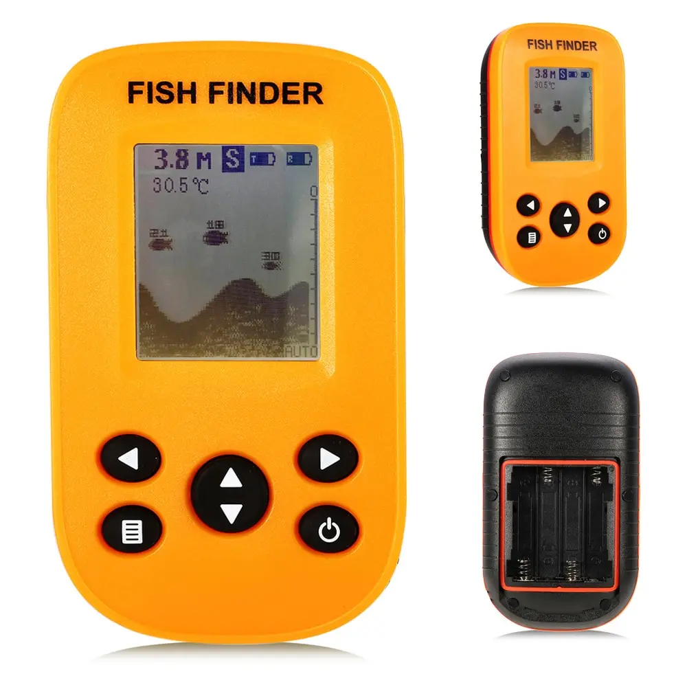 

Carp Finder Alarm Fishing Finder Tool Portable Fish Finder Fishfinder with Wireless Sonar Sensor Fish Depth for Lake River Sea