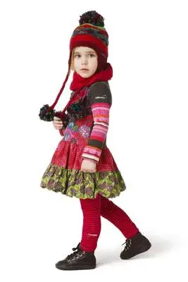 

2017 new fashion girls spring and summer French designer flower print cotton bud dress baby butterfly sleeve dress 01