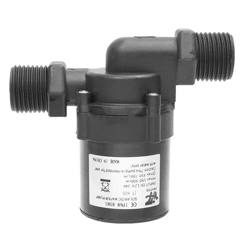 New DC24V 5M 700L/H Hot Water Circulation Pump Brushless Motor Solar Water Pump Set Accessories