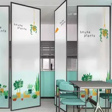 Пользовательские размеры балкон Затемненные окна глазурованные стикеры подоконник спальня свет непрозрачные для ванной гостиной стеклянная пленка для ванной комнаты