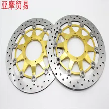 2 Pcs Motorcycle Front Floating Brake Disc Rotor For Honda CBR1000RR CBR1000 2006 2007 2008 2009 2010 2011 12 CBR 1000 RR 1000RR