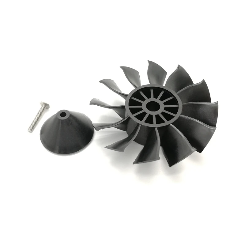 Powerfun 90 мм EDF 6S 8S 1100/1450kv Ducted Fan W/ Motor + 12 Blade Propeller Engine Set Fr FPV RC Model Duct Aircraft D3541 Motor|Детали и