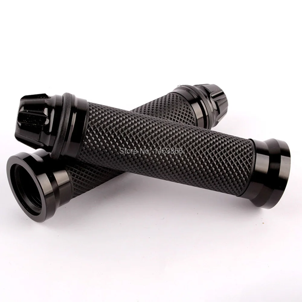 Черные ручки для мотоциклов evomosa 7/8 дюйма 22 мм Yamaha Honda Suzuki Kawasaki Buell Ducati|motorcycles handle hand