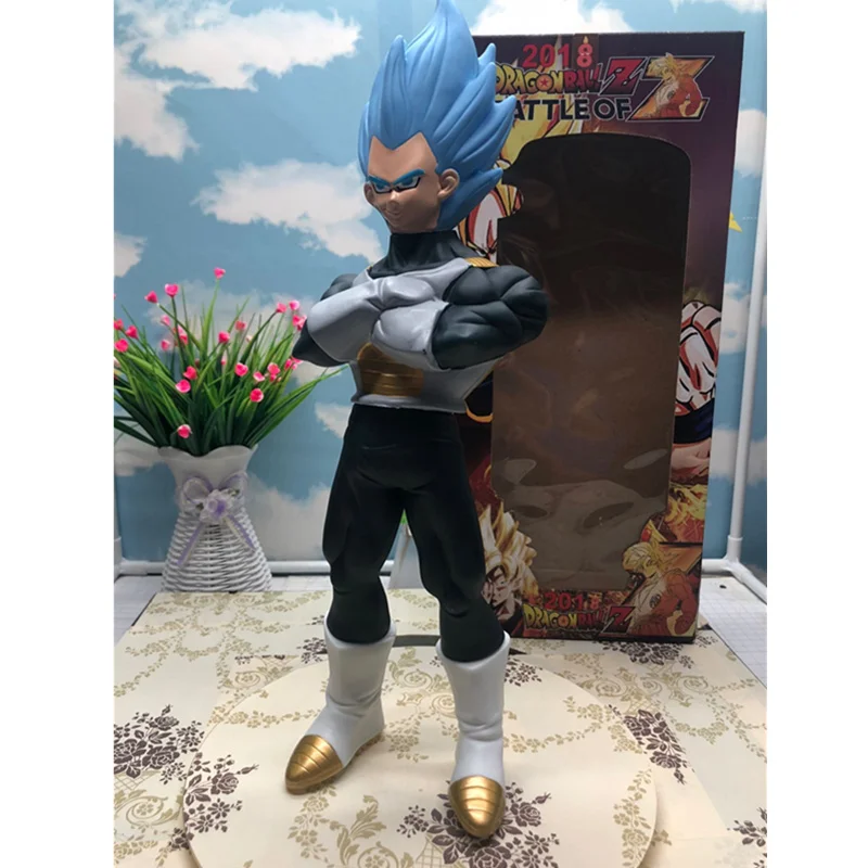 15 ''Драконий жемчуг Z Super Saiyan Vegeta с светодиодный светильник и звук Виниловая