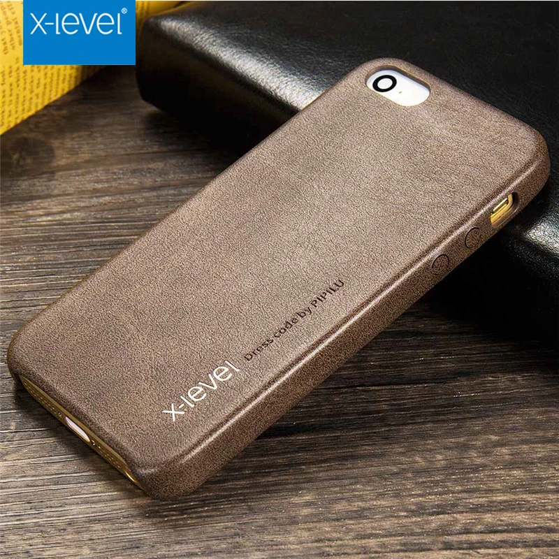 X-Level чехол для телефона Apple iPhone 5 5S SE Роскошный Ультратонкий защитный из