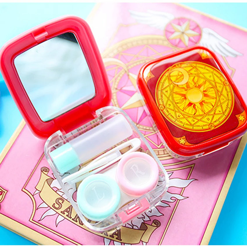 Чехол для карт Sakura с зеркальными реквизитами косплея|clow card case|card captor sakura casecard case |