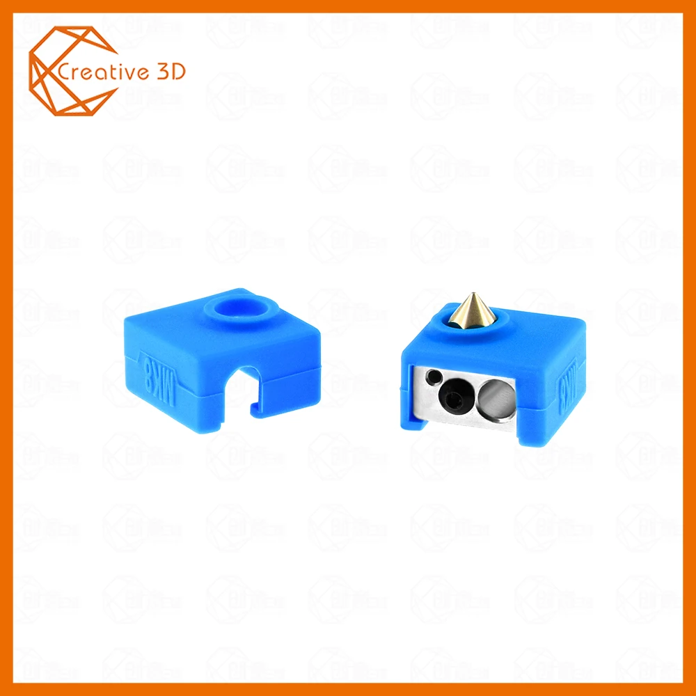 

1PC 3D Printer MK8 Protective Silicone Sock Cover Case For Heater Block MK7/MK8 Silicone Hot End Sock 3D Printer Parts