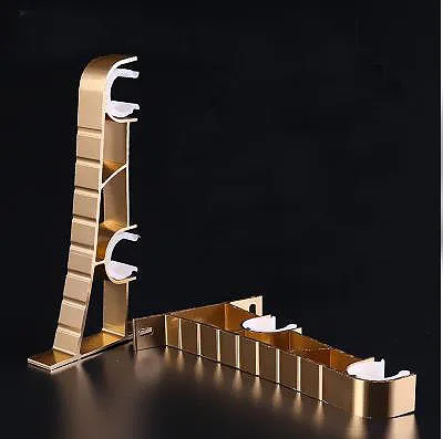 

2015 promotionAluminum alloy Side-mounted curtain rod double pole bracket--for 28mm rod