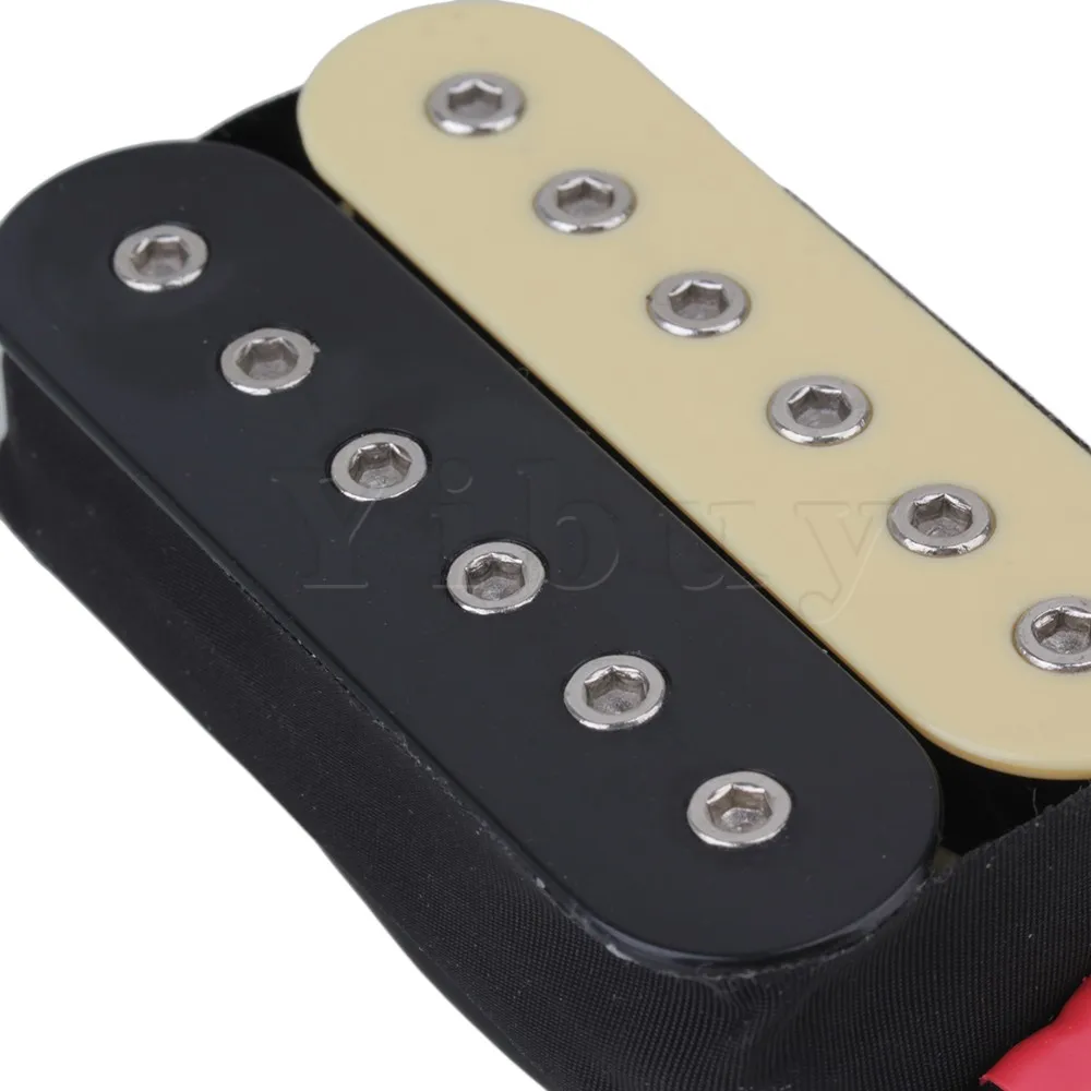 One Pair Black and Yellow Instruments Euipment Guitar Pickups Humbucker One Pair Black and Yellow Instruments Euipment Guitar Pickups Humbucker