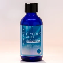 2 унции гликолевая кислота 70% химическая кожура кожи Комплект медицинский класс чистая прочность AHA