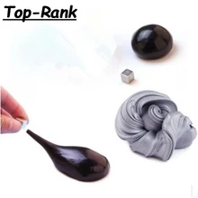 6 colors Magnetic Rubber Mud Hand Gum Silly Putty Magnet Clay Plasticine Ferrofluid Handmade DIY Playdough adult toys kids gifts