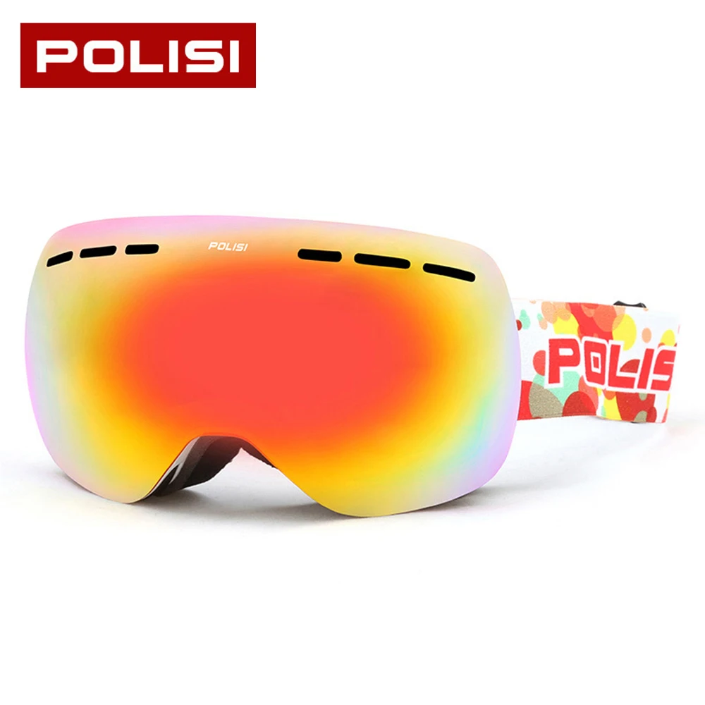 2017 New Arrival Men s Women s Skiing Goggles UV400 Anti fog Windproof font b Snowboarding