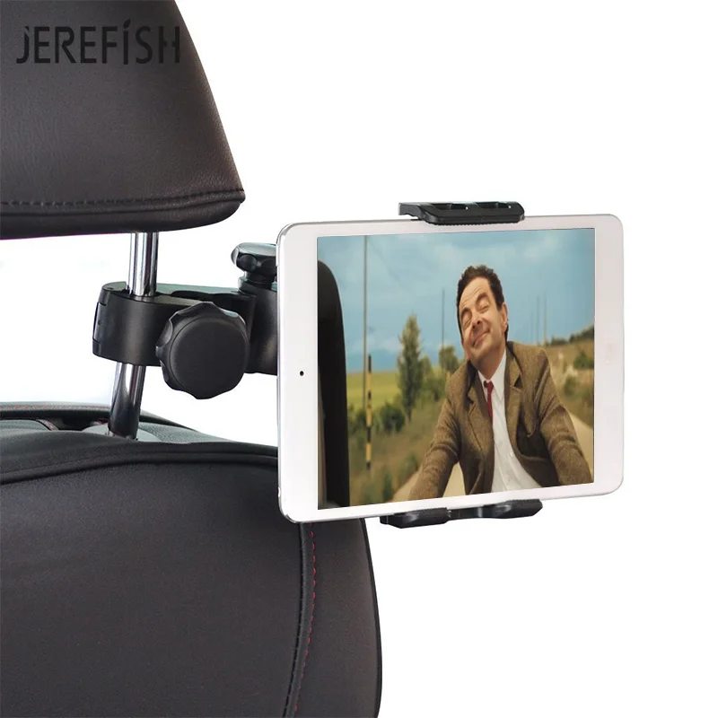 JEREFISH Car Headrest Tablets Mount Back Seat Bracket for iPad Pro Air
