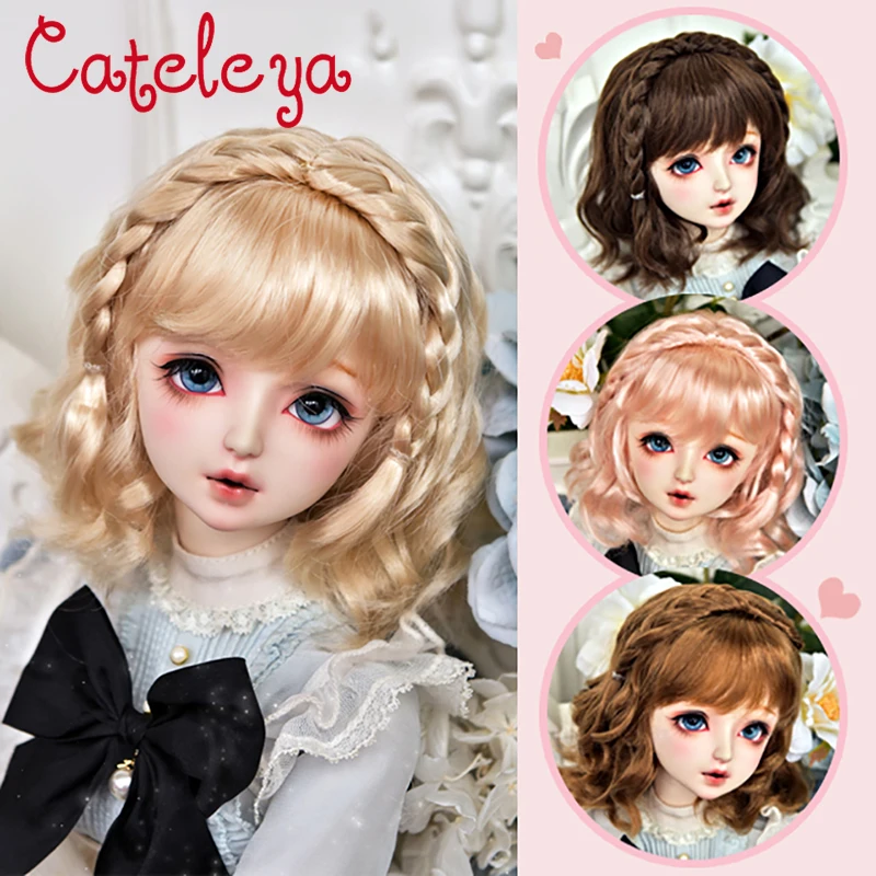 Cateleya bjd парик куклы Супер Мягкий Шелковый стиль волос 5 цветов на выбор 1/3 1/4 1/6