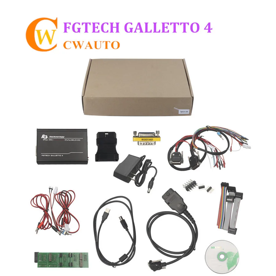 FGTECH V54 Galletto 4 Master BDM-Tricore-OBD функция ECU программирование Инструмент