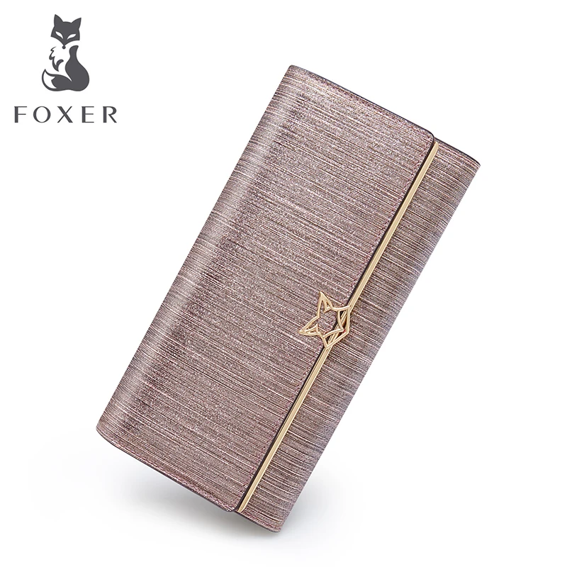 FOXER Brand Women Leather Wallets Female Clutch bag Fashion Coin...