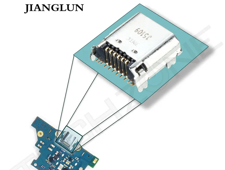 

JIANGLUN For Samsung Galaxy Tab 4" SM-T230 T230NT T230NU T231 Micro USB Charging Port Socket