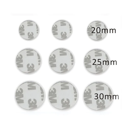 (10 pcs) 동전 RFID 태그 스티커 방수 접착제 3M Gule 레이블 근접 동전 스마트 카드 4