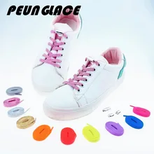 Качественные PeungLace 1000 пар Новые забавные ленивые без галстука шнурки быстро и легко кроссовки эластичные шнурки