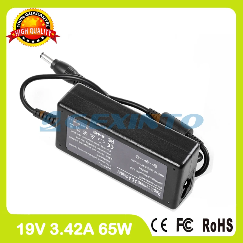 

19V 3.42A 65W ac adapter PAACA036 charger laptop for Toshiba Tecra M8 R700 R800 R840 R940 Z40 C40