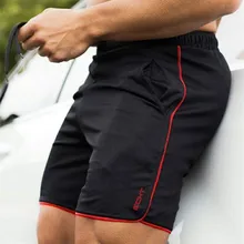 Мышцы эстетики Для Мужчин's Повседневное летние шорты Сексуальная пот Штаны мужской Фитнес Бодибилдинг тренировки человек модные короткие Штаны