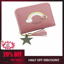 Purses woman wallet leather PU short small wallets female purse luxury brand red pink purses monederos para mujer cartera