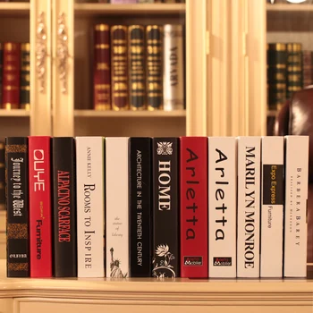 

10PC Book Omina modern C simulation false photography props model false Book decoration