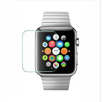 

For Apple Watch band Plating Tempered Glass 38mm 42mm Series 5 4 3 2 1 Full Cover 3D Curved Protector Film 2020 New