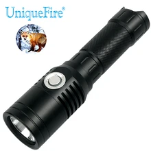 UniqueFire 1602 1200 люменов XM-L2 USB светодиодный фонарик 4 режима водостойкий для пеших прогулок кемпинга черных аварийных ситуаций