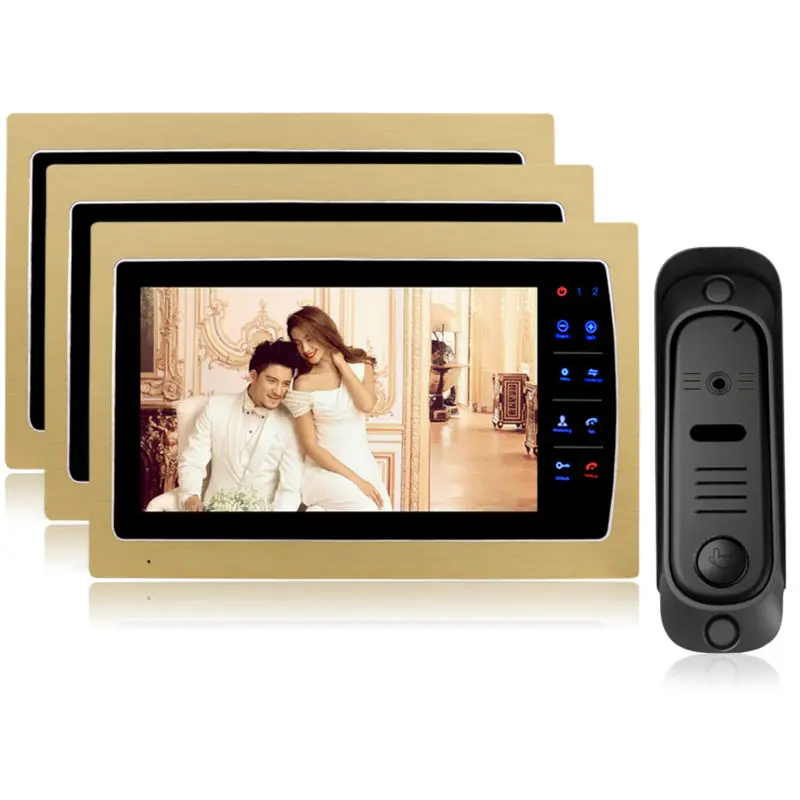 Homefong 7 inch tft Wired Video font b Door b font Phone Intercom Home Security Night