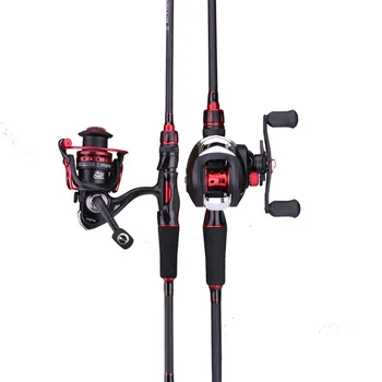 

1.8m 2.1m Lure Rod 2 Sections Bait Casting Fishing Pole Travel Ultra Light Casting Spinning Boat Lure Canne Pesca Fishing Tackle