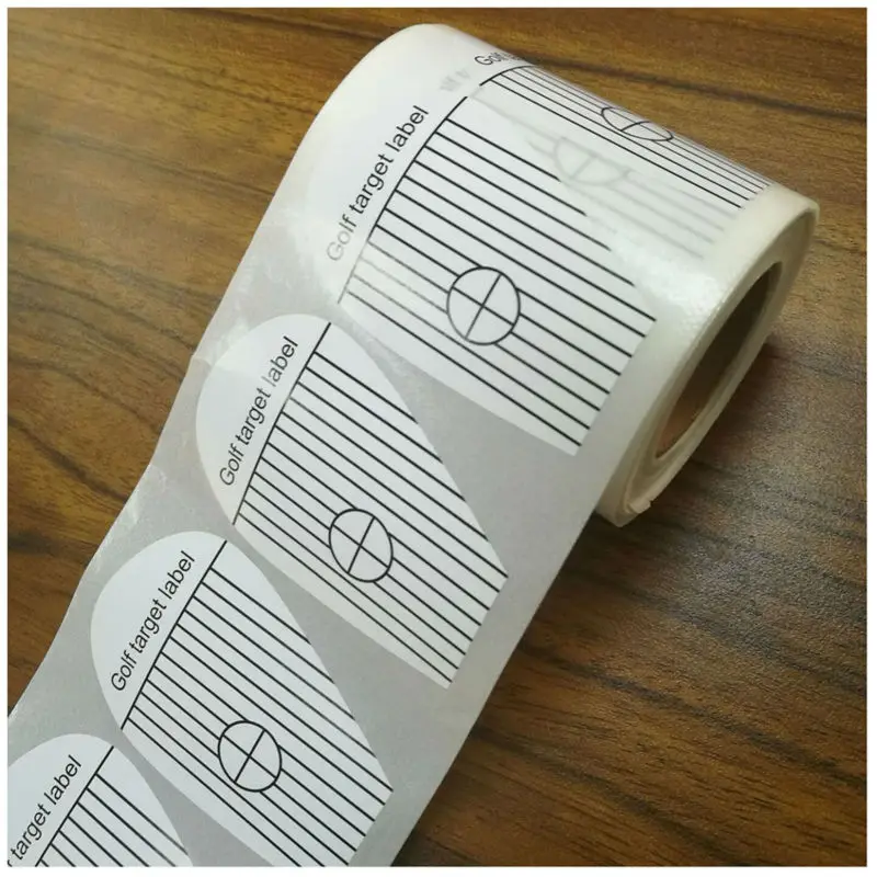 

Sticker label 250 pcs / roll golf impact label - easy to peel off and apply shooting target stickers - good golf partner