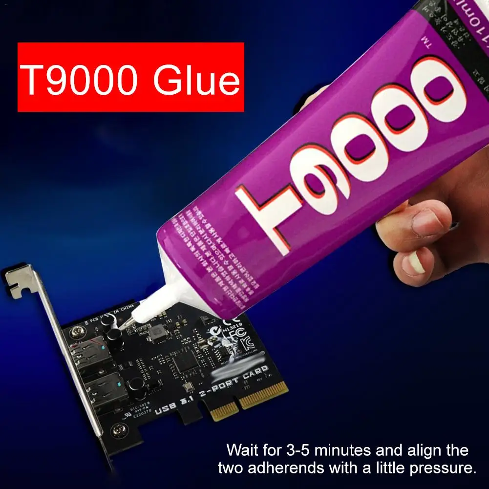 

15ML/50ML/110ML T9000 Needle Type Mobile Phone Screen Clear Glue DIY Craft Jewelry Drill Beauty Drill Epoxy Resin Adhesive
