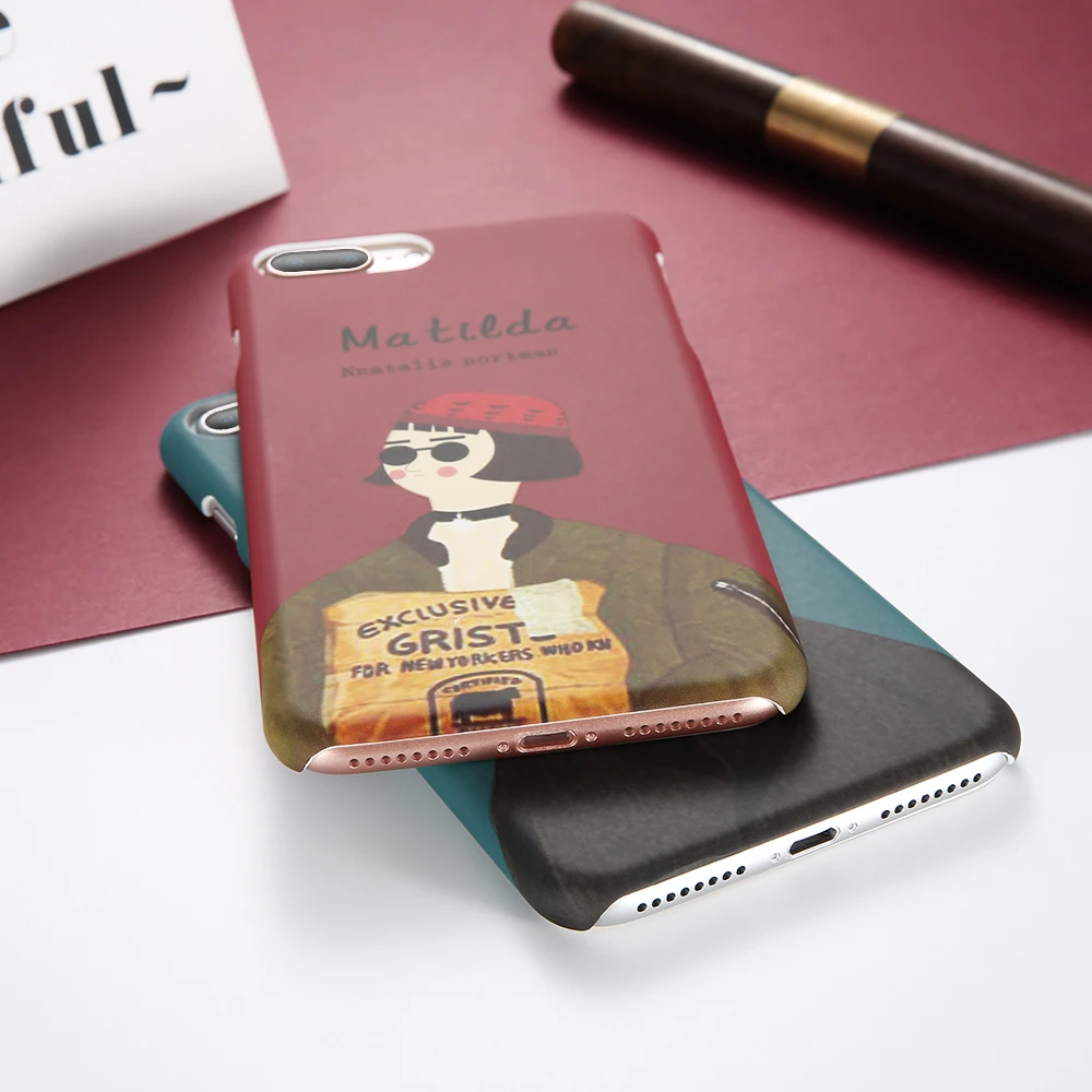 Kisscase любителей мультфильмов рисунком Чехол для IPhone X 8 7 iPhone 5 5S SE 6 6S Жесткий PC