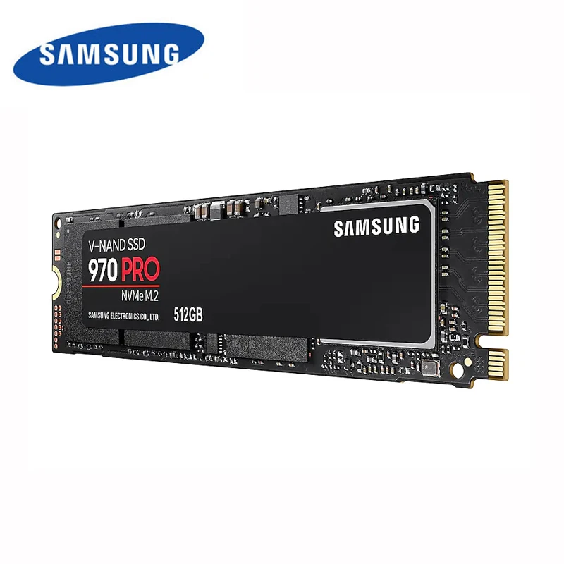 Samsung SSD 970 PRO NVMe M.2 512 ГБ 1 ТБ последовательного чтения Скорость до 3500 МБ/с. твердотельный накопитель внутренний для ПК