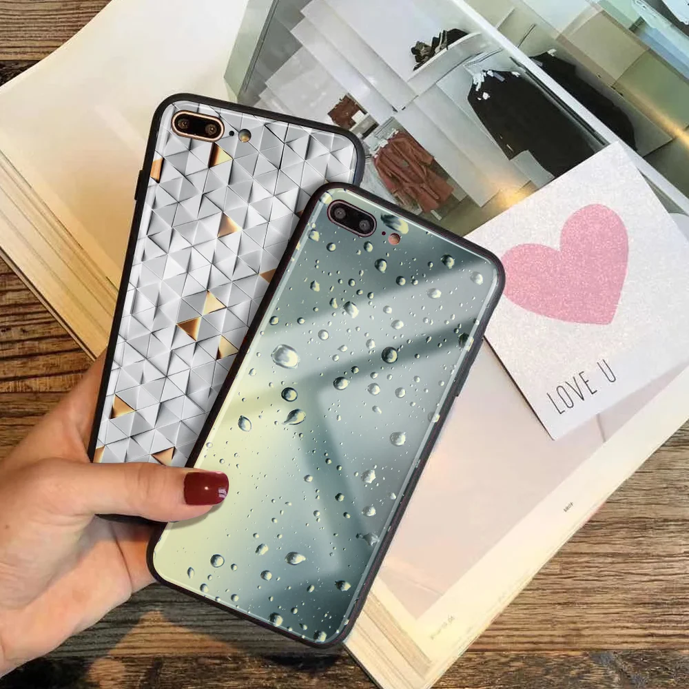 Стеклянный чехол для телефона для iphone 11 Pro 7Plus X SE DIY Pantone чехол из закаленного стекла для телефона для iphone 8 5S 5 6 6s XS Max XR уникальный